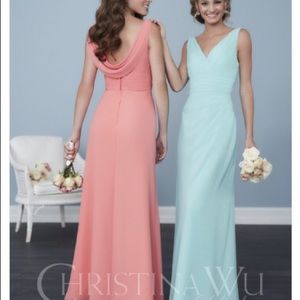 Christina Wu Bridesmaid dress in mauve Size 2